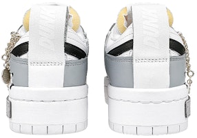 【定製球鞋】Nike Dunk Disrupt 黑白 熊貓 布貼 鏈條 低幫 板鞋 女款 黑白灰 Purchase 【定製球鞋】Nike Dunk Disrupt 黑白 熊貓 布貼 鏈條 低幫 板鞋 女款 黑白灰