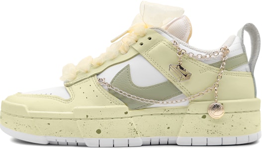 (W) 【カスタムシューズ】(女性) ナイキ ダンク ロー ディスラプト「パッションフルーツ プリン」 DO5219-111(Team16-百香布丁) Buy (W) 【カスタムシューズ】(女性) ナイキ ダンク ロー ディスラプト「パッションフルーツ プリン」 DO5219-111(Team16-百香布丁)