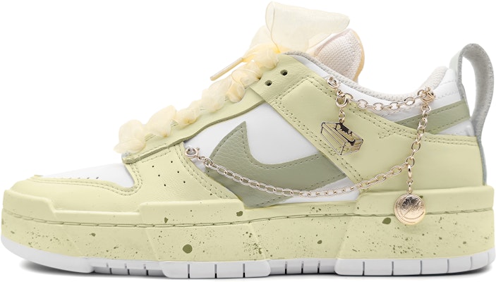 (W) 【カスタムシューズ】(女性) ナイキ ダンク ロー ディスラプト「パッションフルーツ プリン」 DO5219-111(Team16-百香布丁) Buy (W) 【カスタムシューズ】(女性) ナイキ ダンク ロー ディスラプト「パッションフルーツ プリン」 DO5219-111(Team16-百香布丁)