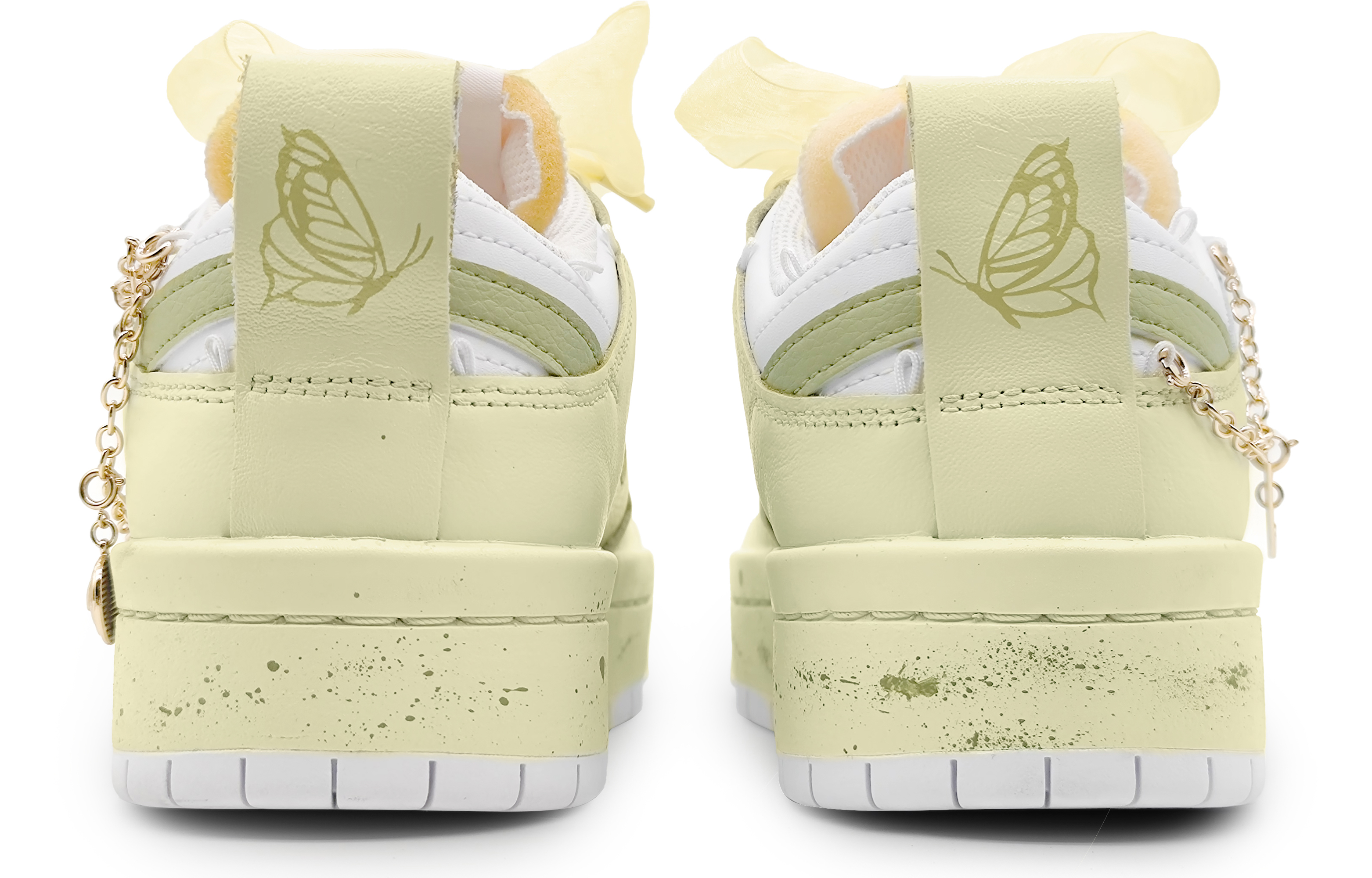 Purchase (W) [Sepatu Kustom] Nike Dunk Low Disrupt 'Passionfruit Pudding' DO5219-111(Team16-百香布丁)