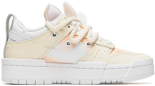 (W) ナイキ ダンクLow ディスラプト "ふわふわバニーベージュ" DO5219-111(TeamB-女款兔耳解构Q-BOX) Order (W) ナイキ ダンクLow ディスラプト "ふわふわバニーベージュ" DO5219-111(TeamB-女款兔耳解构Q-BOX)