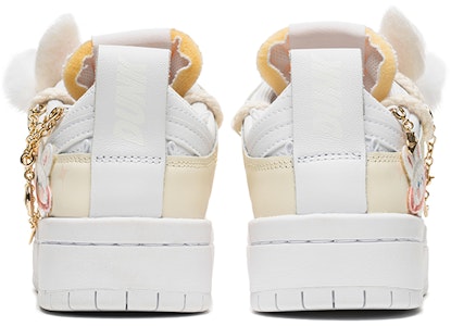 (W) ナイキ ダンクLow ディスラプト "ふわふわバニーベージュ" DO5219-111(TeamB-女款兔耳解构Q-BOX) Shop (W) ナイキ ダンクLow ディスラプト "ふわふわバニーベージュ" DO5219-111(TeamB-女款兔耳解构Q-BOX)