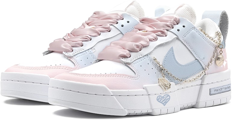 (W) 나이키 덩크 로우 디스럽트 '로맨틱 하트 블루핑크 그라데이션' (shortened: 덩크 로우 '로맨틱 하트') DO5219-111(TeamS-粉蓝渐变爱心S-BOX) Lookbook (W) 나이키 덩크 로우 디스럽트 '로맨틱 하트 블루핑크 그라데이션' (shortened: 덩크 로우 '로맨틱 하트') DO5219-111(TeamS-粉蓝渐变爱心S-BOX)