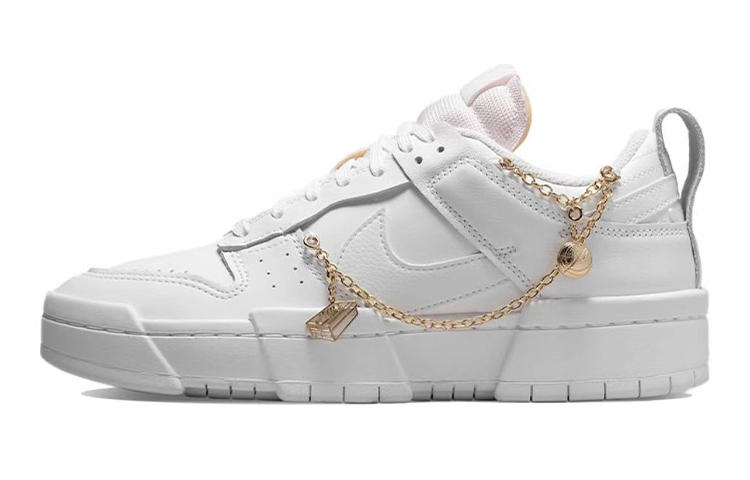 [Custom Shoes] (W) Nike Dunk Low Disrupt 'Valentine's Day Grey-White' 圖 6