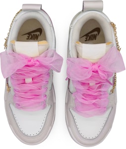 【自訂球鞋】 Nike Dunk Low Disrupt 紫色地瓜 夏季色彩 創意噴濺 金屬飾品 低筒 板鞋 女款 紫羅蘭 Shop 【自訂球鞋】 Nike Dunk Low Disrupt 紫色地瓜 夏季色彩 創意噴濺 金屬飾品 低筒 板鞋 女款 紫羅蘭