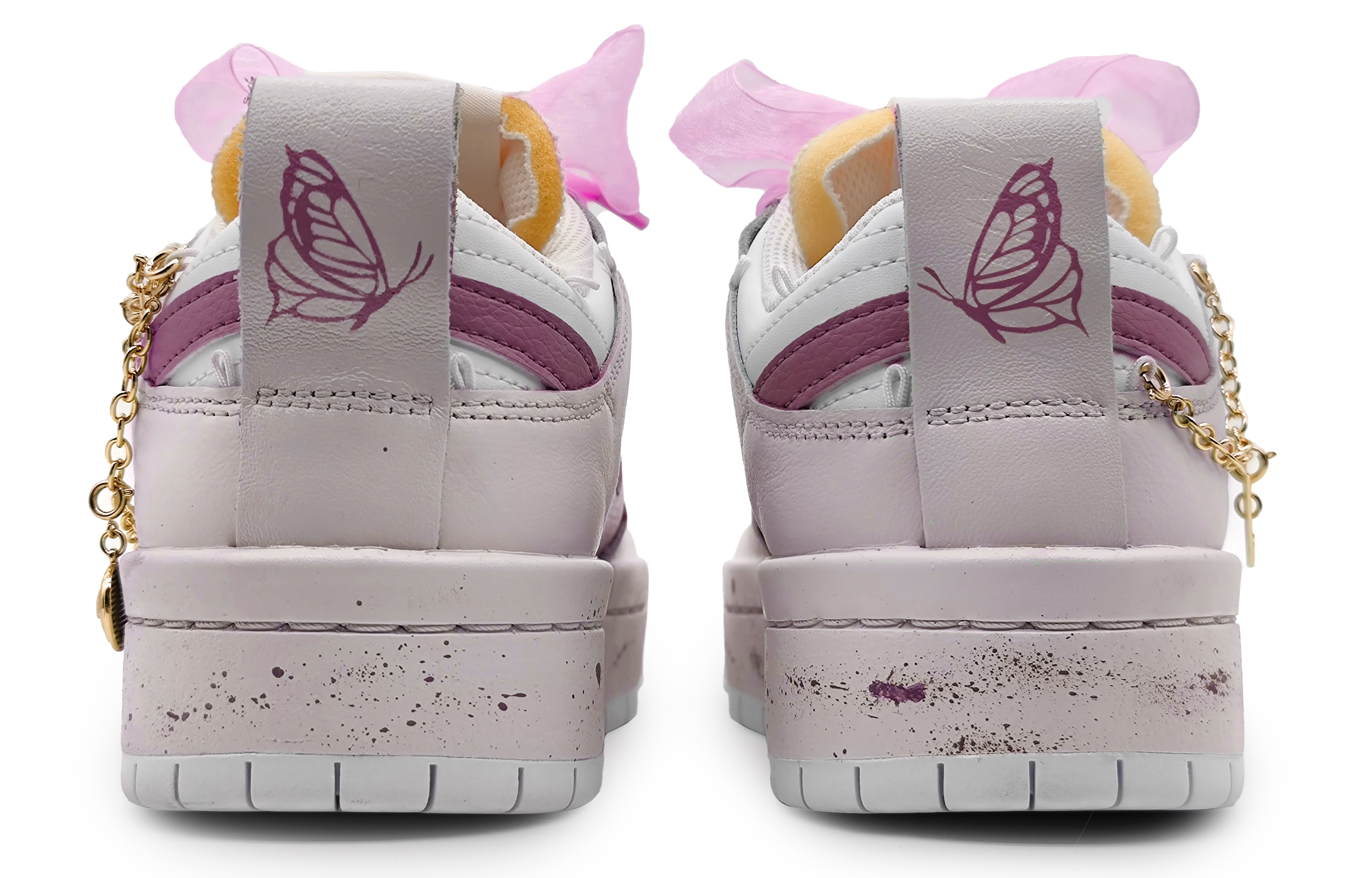 Purchase (W) [Kasut Custom] Nike Dunk Low Disrupt 'Violet Splash' DO5219-111(Team16-芋泥紫薯)