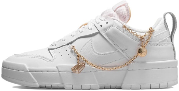 【自訂球鞋】 Nike Dunk Low Disrupt 紫色地瓜 夏季色彩 創意噴濺 金屬飾品 低筒 板鞋 女款 紫羅蘭 Sizing 【自訂球鞋】 Nike Dunk Low Disrupt 紫色地瓜 夏季色彩 創意噴濺 金屬飾品 低筒 板鞋 女款 紫羅蘭