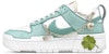(W) 나이키 덩크 로우 디스럽트 '화이트-클로버 체인' (커스텀) DO5219-111(Team叁-女款四叶草SBOX)
