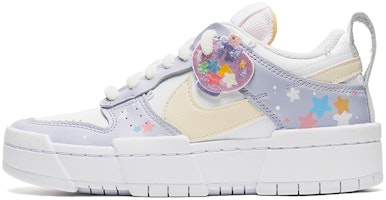 (W) ナイキ ダンク ロー ディスラプト 白紫星グラフィティ (Nike Dunk Low Disrupt 白紫星グラフィティ) DO5219-111(TeamB-星星涂鸦) Buy (W) ナイキ ダンク ロー ディスラプト 白紫星グラフィティ (Nike Dunk Low Disrupt 白紫星グラフィティ) DO5219-111(TeamB-星星涂鸦)