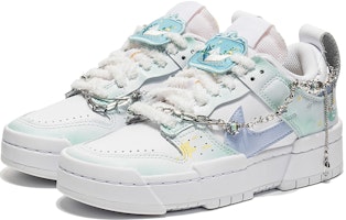 (W) 나이키 덩크 로우 디스럽트 '화이트 그린 체인' (커스텀) DO5219-111(TeamB-星辰大海) Lookbook (W) 나이키 덩크 로우 디스럽트 '화이트 그린 체인' (커스텀) DO5219-111(TeamB-星辰大海)