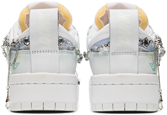 (W) 나이키 덩크 로우 디스럽트 '화이트 그린 체인' (커스텀) DO5219-111(TeamB-星辰大海) Shop (W) 나이키 덩크 로우 디스럽트 '화이트 그린 체인' (커스텀) DO5219-111(TeamB-星辰大海)