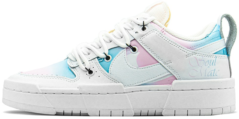 (W) 나이키 덩크 로우 디스럽트 '소울메이트' 스페셜 박스 DO5219-111(TeamA-DKL蓝粉黄S-BOX) Buy (W) 나이키 덩크 로우 디스럽트 '소울메이트' 스페셜 박스 DO5219-111(TeamA-DKL蓝粉黄S-BOX)