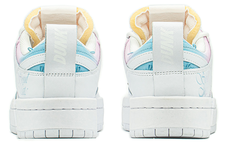 Shop (W) 나이키 덩크 로우 디스럽트 '소울메이트' 스페셜 박스 DO5219-111(TeamA-DKL蓝粉黄S-BOX)