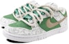 Lookbook 【訂製球鞋】Nike Dunk Low ESS 復古 碎花 拼接 牛油果 低筒 板鞋 女款 白綠