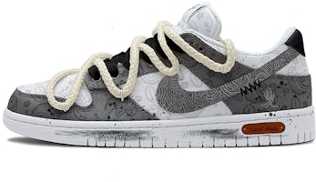 (W) 【定制鞋款】耐克Dunk Low ESS '黑灰Paisley - 中国风' DJ9955-100(TeamS-印象水墨S-BOX) Buy (W) 【定制鞋款】耐克Dunk Low ESS '黑灰Paisley - 中国风' DJ9955-100(TeamS-印象水墨S-BOX)