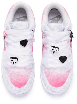 (W) 나이키 덩크 로우 ESS '블랙 핑크 페이즐리' (커스텀) DJ9955-100(TeamR-女款心动陷阱黑粉) Shop (W) 나이키 덩크 로우 ESS '블랙 핑크 페이즐리' (커스텀) DJ9955-100(TeamR-女款心动陷阱黑粉)