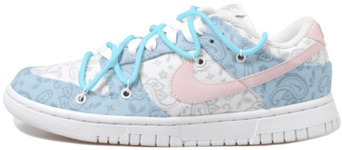 custom-shoes-women-nike-dunk-low-ess-blue-pink-cinnamoroll