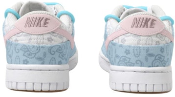【客製化球鞋】Nike Dunk Low ESS 清新 可愛 玉桂狗 解構風 腰果花 低幫 板鞋 女款 藍粉色 Shop 【客製化球鞋】Nike Dunk Low ESS 清新 可愛 玉桂狗 解構風 腰果花 低幫 板鞋 女款 藍粉色