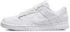 Details for 【客製化球鞋】Nike Dunk Low ESS 清新 可愛 玉桂狗 解構風 腰果花 低幫 板鞋 女款 藍粉色