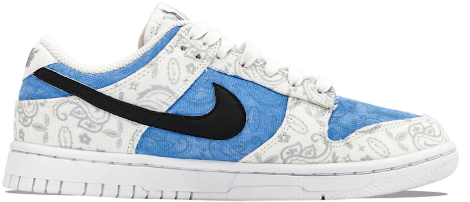 (W) 【定制鞋款】耐克Dunk Low ESS '蓝莓佩斯利' DJ9955-100(Team34-蓝莓汽水) Order (W) 【定制鞋款】耐克Dunk Low ESS '蓝莓佩斯利' DJ9955-100(Team34-蓝莓汽水)