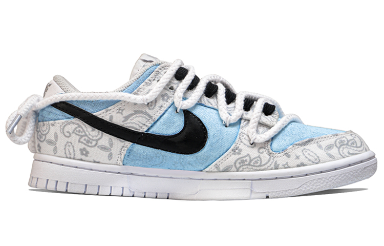 Order (W) 【定制鞋款】Nike Dunk Low ESS '蓝莓佩斯利' DJ9955-100(Team34-蓝莓栀子)