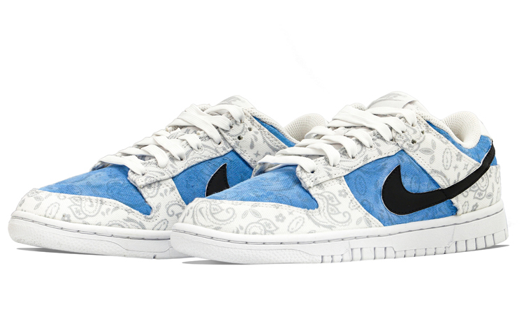 [Custom Shoes] (W) Nike Dunk Low ESS 'Blueberry Paisley' 圖 3