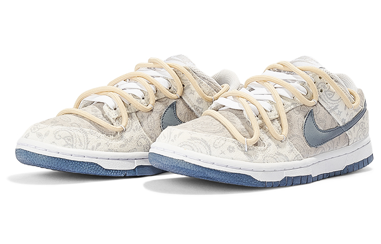 [Custom Shoes] (W) Nike Dunk Low ESS 'Cement Grey-Paisley' 圖 3