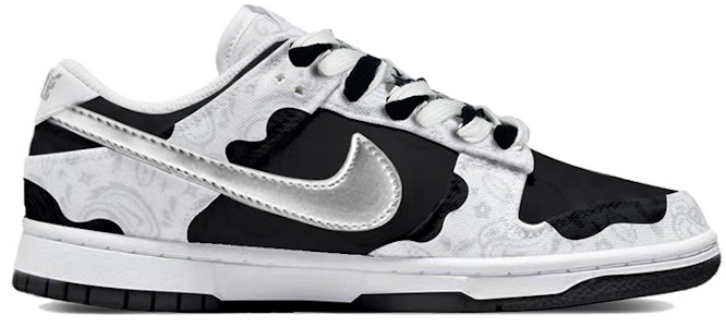 (W) 나이키 덩크 로우 커스텀 '카우 프린트'(블랙/화이트) DJ9955-100(TeamY-女款腰果花奶牛纹黑白) Order (W) 나이키 덩크 로우 커스텀 '카우 프린트'(블랙/화이트) DJ9955-100(TeamY-女款腰果花奶牛纹黑白)