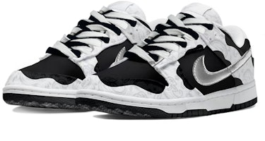 (W) ナイキ ダンク LOW ESS "カウプリント" (黒白) DJ9955-100(TeamY-女款腰果花奶牛纹黑白) Lookbook (W) ナイキ ダンク LOW ESS "カウプリント" (黒白) DJ9955-100(TeamY-女款腰果花奶牛纹黑白)