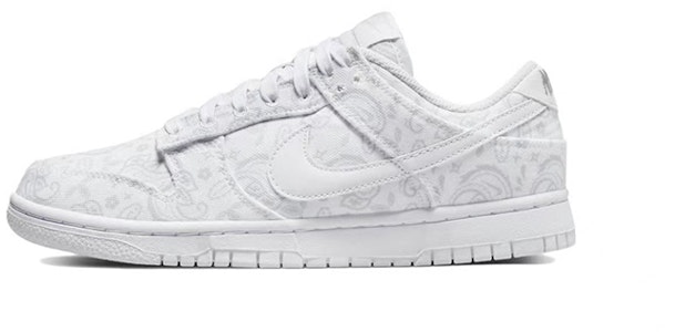 (W) ナイキ ダンク Low ESS カウプリント 白茶 DJ9955-100(TeamY-女款腰果花复古白棕) Details for (W) ナイキ ダンク Low ESS カウプリント 白茶 DJ9955-100(TeamY-女款腰果花复古白棕)