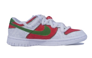 【定制球鞋】Nike Dunk Low ESS 落雪聖誕 低幫 板鞋 女款 白紅 Order 【定制球鞋】Nike Dunk Low ESS 落雪聖誕 低幫 板鞋 女款 白紅