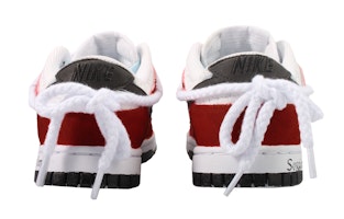 (W) 【カスタムシューズ】ナイキダンクLow ESS『フェスティブセレブレーション赤黒』女性用 DJ9955-100(Team33-节日庆典-女款) Shop (W) 【カスタムシューズ】ナイキダンクLow ESS『フェスティブセレブレーション赤黒』女性用 DJ9955-100(Team33-节日庆典-女款)