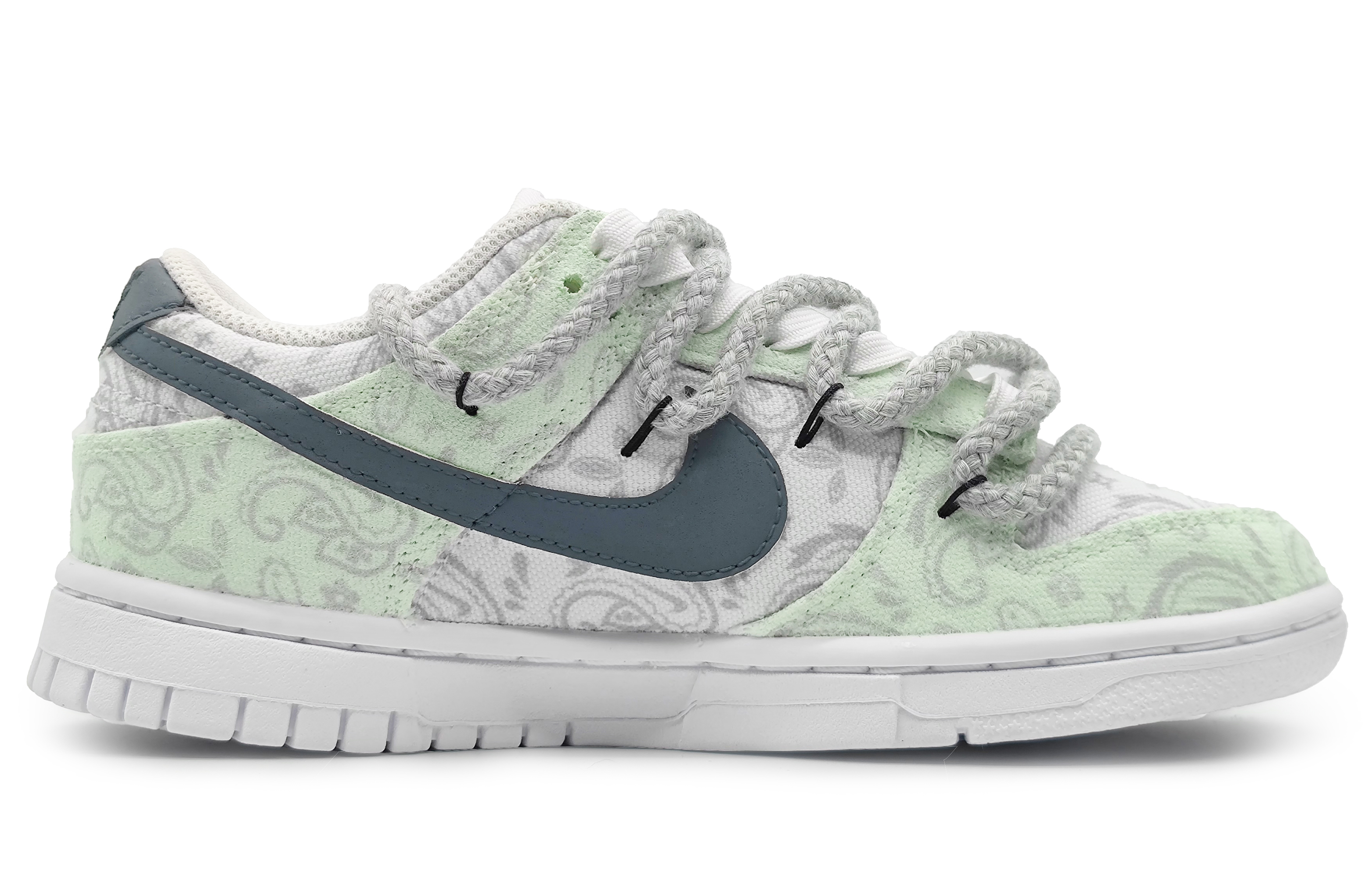 [Custom Shoes] (W) Nike Dunk Low ESS 'Holiday Drift Pale Green' 圖 2