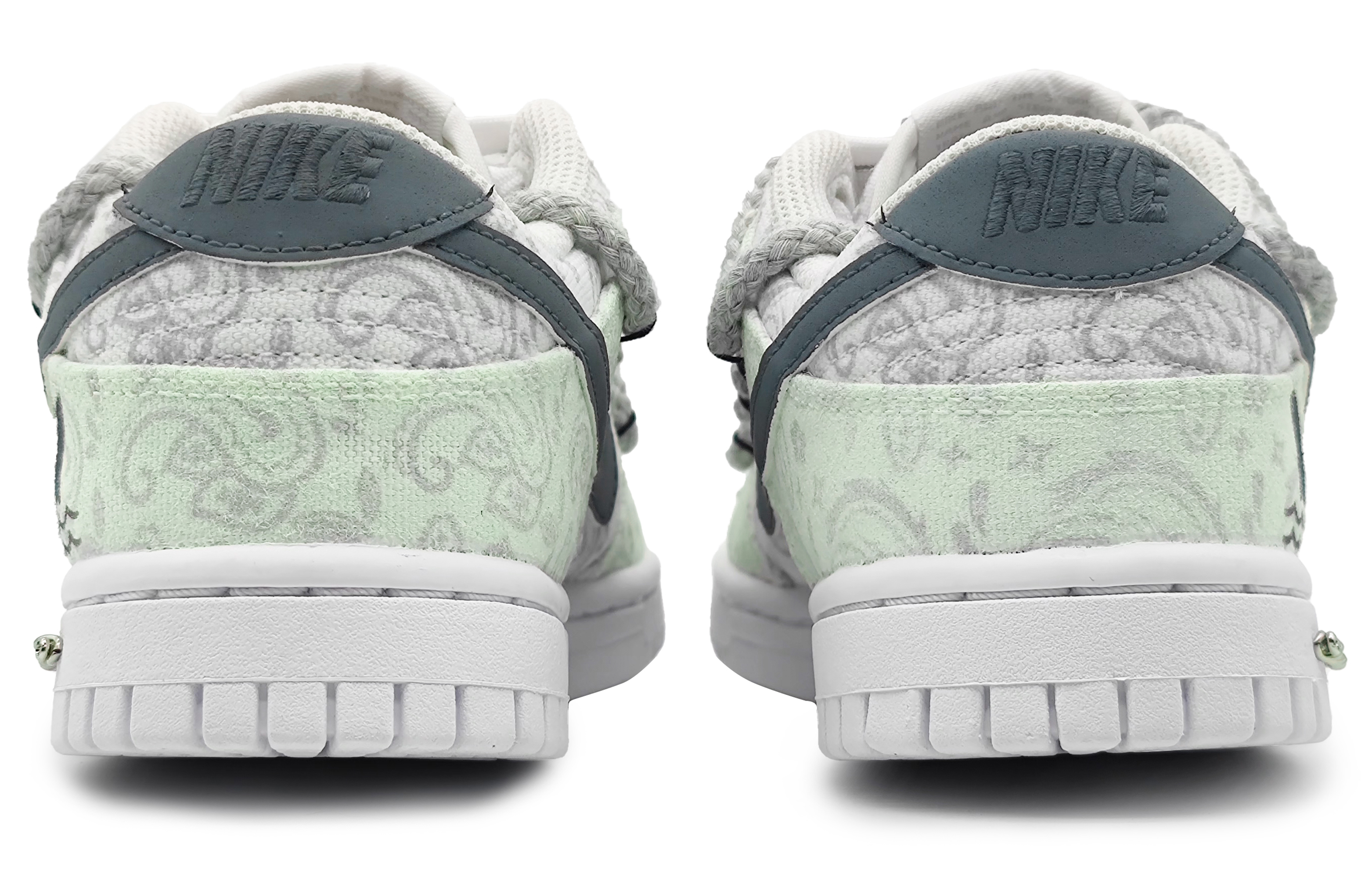 [Custom Shoes] (W) Nike Dunk Low ESS 'Holiday Drift Pale Green' 圖 5
