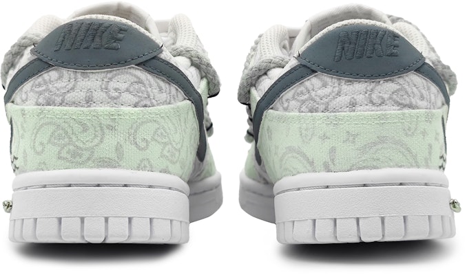 【訂製球鞋】Nike Dunk Low ESS 假日漂流 腰果花 西海岸休閒風 鍊條名牌 低筒 板鞋 女款 淺綠 Purchase 【訂製球鞋】Nike Dunk Low ESS 假日漂流 腰果花 西海岸休閒風 鍊條名牌 低筒 板鞋 女款 淺綠