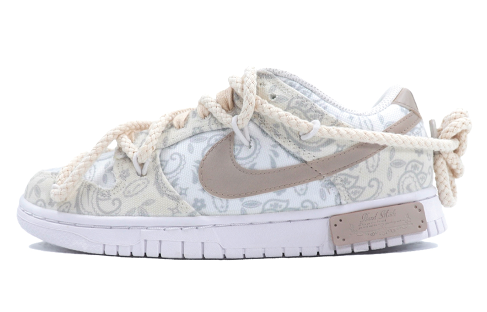 Buy (W) Zapatillas Nike Dunk Low ESS 'Niebla Jiangnan - Almendra' DJ9955-100(Team25-腰果花米白)