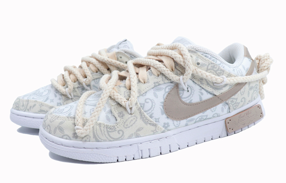 Lookbook (W) Zapatillas Nike Dunk Low ESS 'Niebla Jiangnan - Almendra' DJ9955-100(Team25-腰果花米白)
