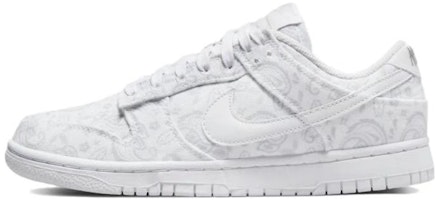 (W) 나이키 덩크 로우 ESS '클라인 블루 자수' (커스텀) DJ9955-100(TeamThree-女款复古贴花蓝白) Details for (W) 나이키 덩크 로우 ESS '클라인 블루 자수' (커스텀) DJ9955-100(TeamThree-女款复古贴花蓝白)