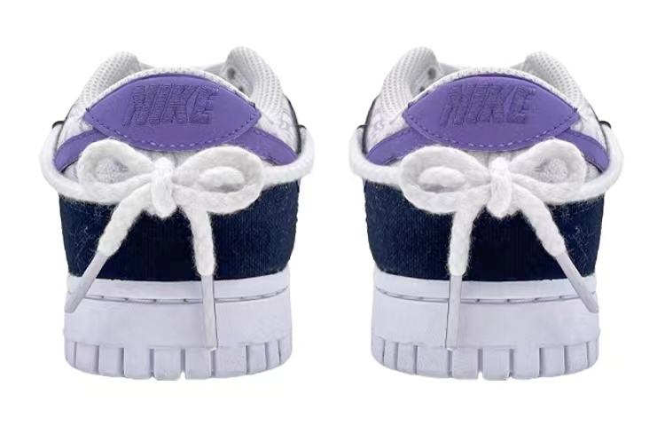 Shop (W) 나이키 덩크 로우 쿠로미 페이즐리 (검/보라) DJ9955-100(Team44-库洛米)