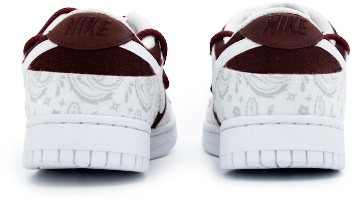 (W) Nike Dunk Low ESS マロンペイズリー (カスタム) DJ9955-100(Team51-女款酒红腰果) Shop (W) Nike Dunk Low ESS マロンペイズリー (カスタム) DJ9955-100(Team51-女款酒红腰果)