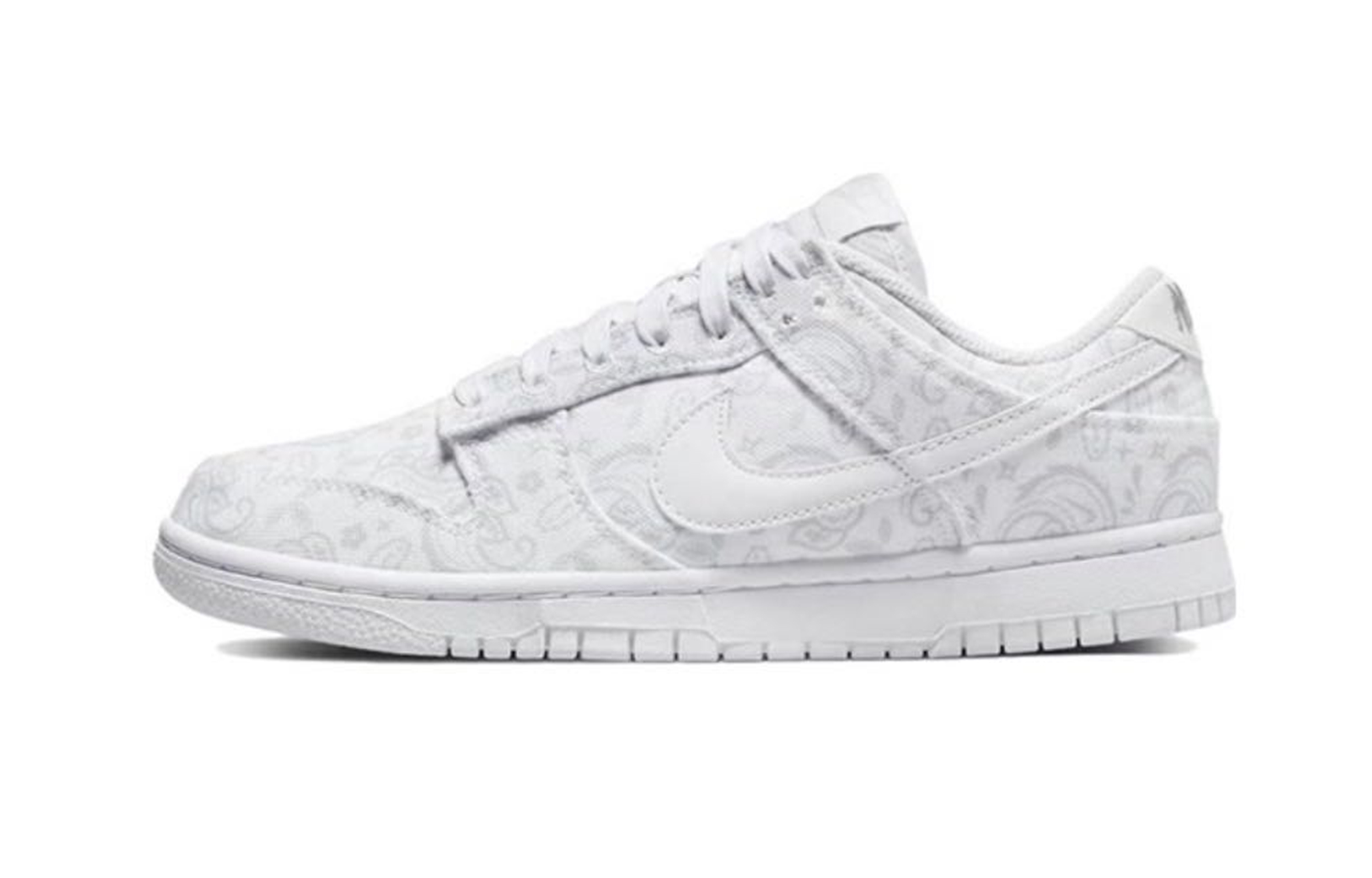 Details for (W) Nike Dunk Low ESS マロンペイズリー (カスタム) DJ9955-100(Team51-女款酒红腰果)