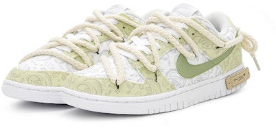 (W) Nike Dunk Low ESS「抹茶ワッフルペイズリー」 DJ9955-100(Team15-抹茶威化) Lookbook (W) Nike Dunk Low ESS「抹茶ワッフルペイズリー」 DJ9955-100(Team15-抹茶威化)