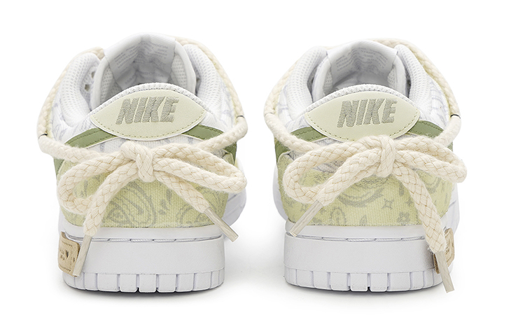 Purchase (W) [Sepatu Kustom] Nike Dunk Low ESS 'Matcha Waffle Paisley' DJ9955-100(Team15-抹茶威化)