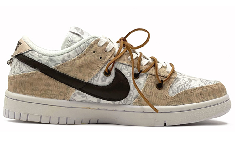 [Custom Shoes] (W) Nike Dunk Low ESS 'Mocha Paisley' 圖 2