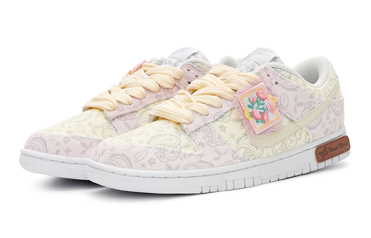 [Custom Shoes] (W) Nike Dunk Low ESS 'Oil Painting Garden Yellow-Pink' 圖 3