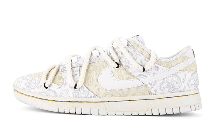 [Custom Shoes] (W) Nike Dunk Low ESS 'Paisley Deconstructed Cream'