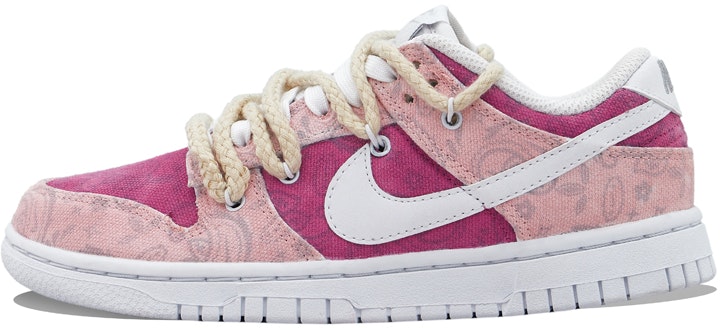 custom-shoes-women-nike-dunk-low-ess-paisley-purple