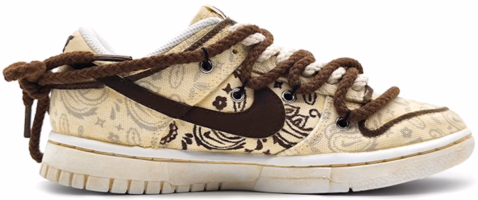 (W) Zapatillas Nike Dunk Low ESS 'Paisley Latte Amarillo Marrón' DJ9955-100(Team16-女款摩根腰果花) Order (W) Zapatillas Nike Dunk Low ESS 'Paisley Latte Amarillo Marrón' DJ9955-100(Team16-女款摩根腰果花)