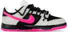 Order 【定制球鞋】 Nike Dunk Low ESS 腰果花 螢光粉 叛逆女孩 低筒 板鞋 女款 粉黑