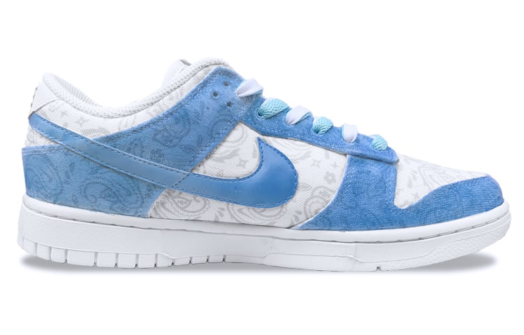 Order (W) [定制鞋款] 耐克 Dunk Low ESS '佩斯利蓝牛仔' DJ9955-100(Team21-腰果花光变蓝)